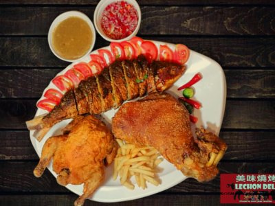 spring chicken-relyenong bangus-crispy pata